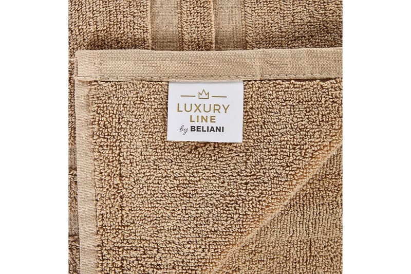 Håndkle Mitiaro sett á 9 Beige - Beige - Tekstiler - Tekstiler baderom - Håndklær