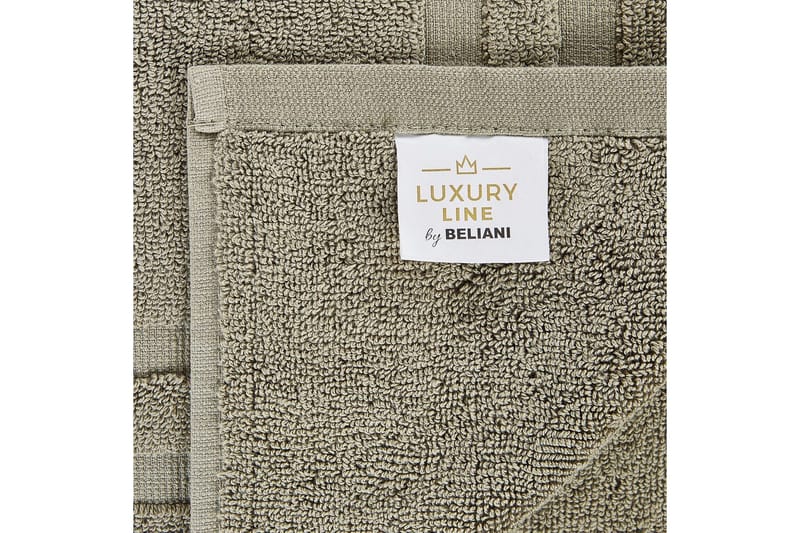 Håndkle Mitiaro sett á 9 Grønn - Grønn - Tekstiler - Tekstiler baderom - Håndklær