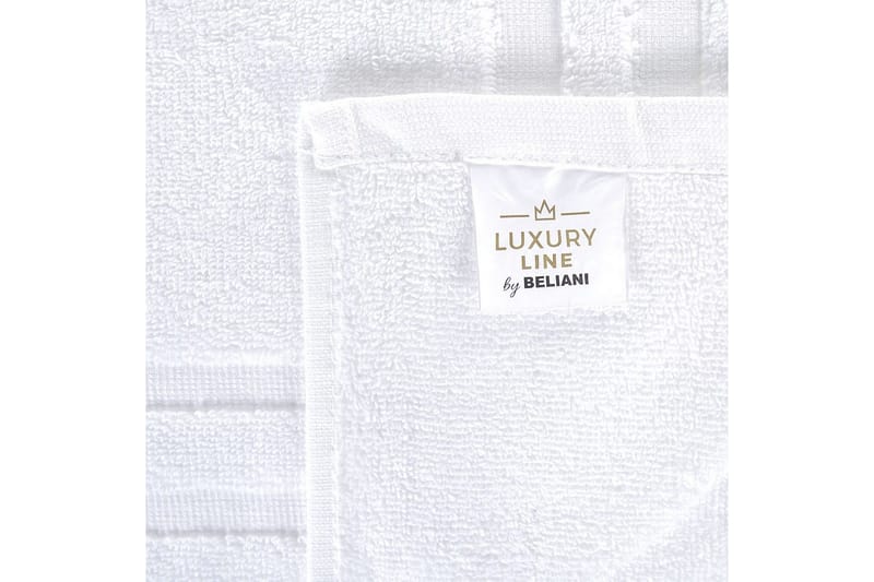 Håndkle Mitiaro sett á 9 Hvit - Hvit - Tekstiler - Tekstiler baderom - Håndklær