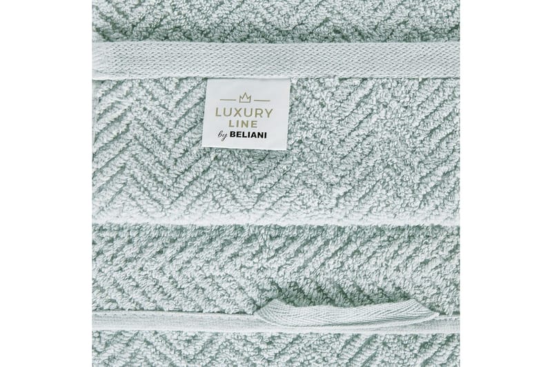 Håndkle Mitiaro sett á 9 Mintgrønn - Mintgrønn - Tekstiler - Tekstiler baderom - Håndklær