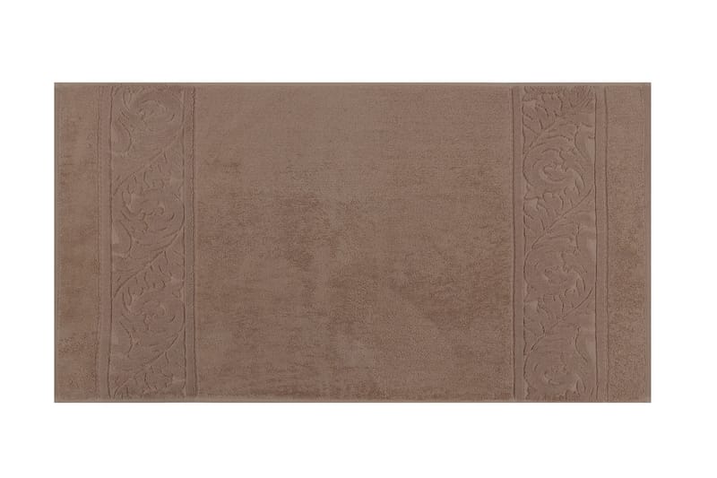 Hobby Håndkle 50x90 cm 2-pk - Mørkebrun - Håndklær