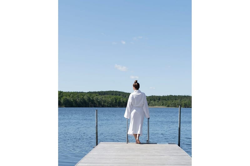 Badekåpe 360 g, Unisex Hvit - Tekstiler - Tekstiler baderom - Morgenkåpe & badekåpe