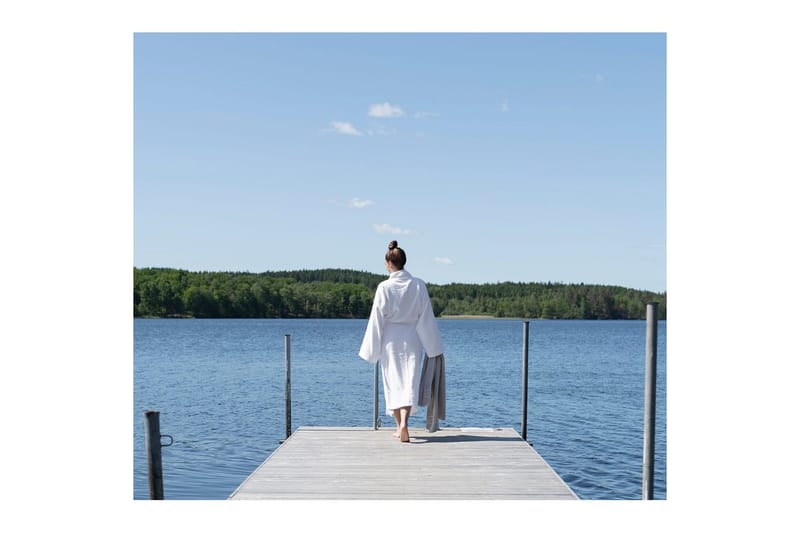 Badekåpe 360 g, Unisex Hvit - Tekstiler - Tekstiler baderom - Morgenkåpe & badekåpe