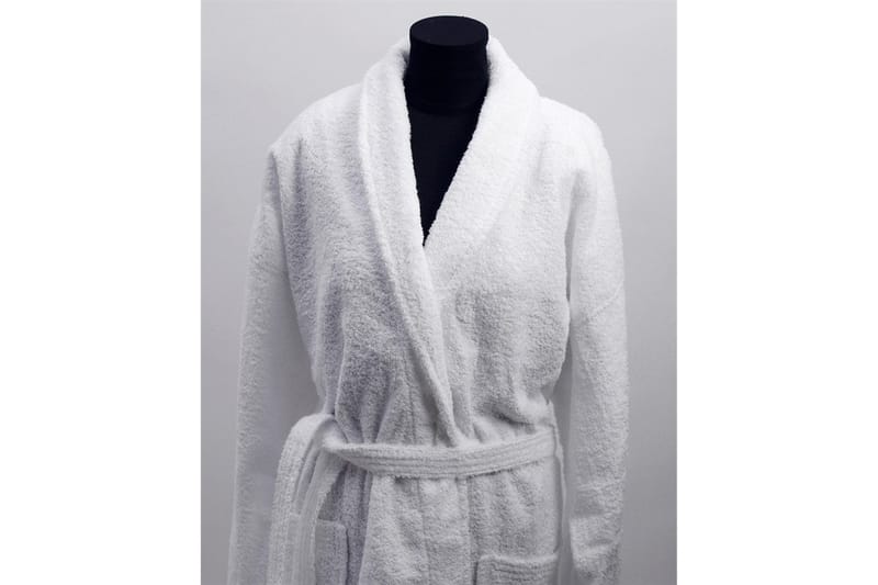 Badekåpe Hvit 360g Unisex - Tekstiler - Tekstiler baderom - Morgenkåpe & badekåpe