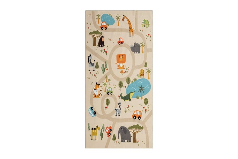 Play Barneteppe 80x150 cm - Beige - Tekstiler - Barnetekstiler - Barnetepper