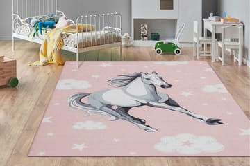 Play Barneteppe 120x160 cm - Rosa - Tekstiler - Barnetekstiler - Barnetepper