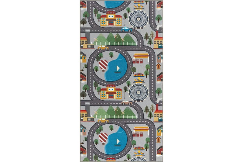 Play Barneteppe 80x150 cm - Grå - Tekstiler - Barnetekstiler - Barnetepper
