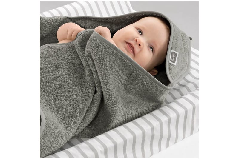 Babycape Grunnleggende 75 x 75 cm 2-pack Grå, undefined