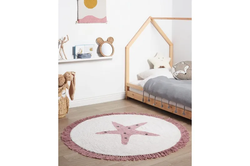 Barnematte Stjerner - Tekstiler - Barnetekstiler - Barnetepper