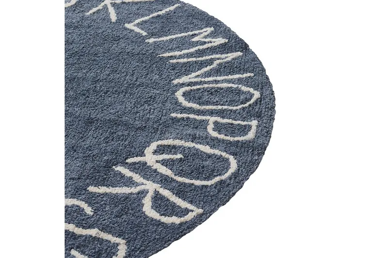 Barnematte Vurgun - Blå, Hvit - Tekstiler - Barnetekstiler - Barnetepper