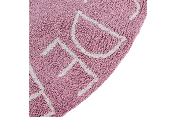 Barnematte Vurgun - Rosa, Hvit - Tekstiler - Barnetekstiler - Barnetepper