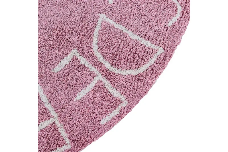 Barnematte Vurgun - Rosa, Hvit - Tekstiler - Barnetekstiler - Barnetepper