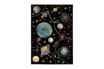Atlas Matte 120x170 cm - Svart - Tekstiler - Barnetekstiler - Barnetepper
