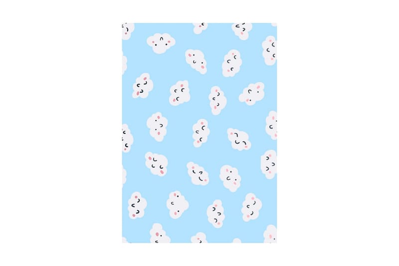 Teppe print flerfarget 160x230 cm stoff - Flerfarget - Tekstiler - Barnetekstiler - Barnetepper