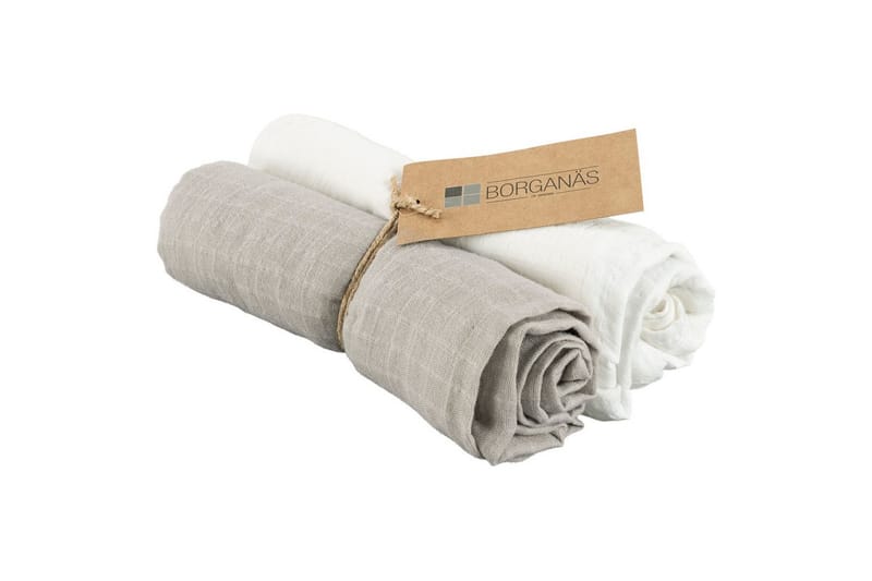 Muslinwrap 2-pack Grå 70 x 70 cm - 70 x 70 cm - Tekstiler - Pute & pledd - Tepper & pledd