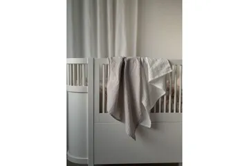 Muslinwrap 2-Pakk - Hvit/Grå (70 x 70 cm) - Tekstiler - Pute & pledd - Tepper & pledd