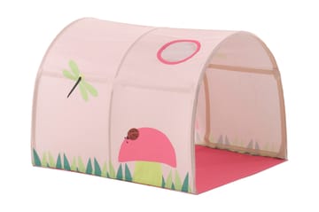 Numelle Hytte/Tunnel Vårmotiv - Rosa/Gul/Grønn - Tekstiler - Barnetekstiler