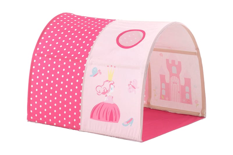 Numelle Hytte/Tunnel Prinsesse - Rosa - Tekstiler - Barnetekstiler