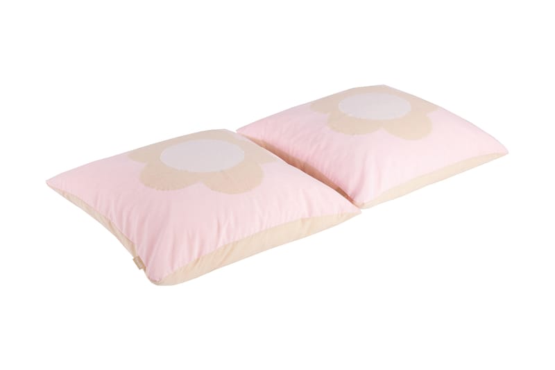 Hoppekids Putesett Fairytale Flower - Lyserosa - Tekstiler - Barnetekstiler - Pyntepute barn