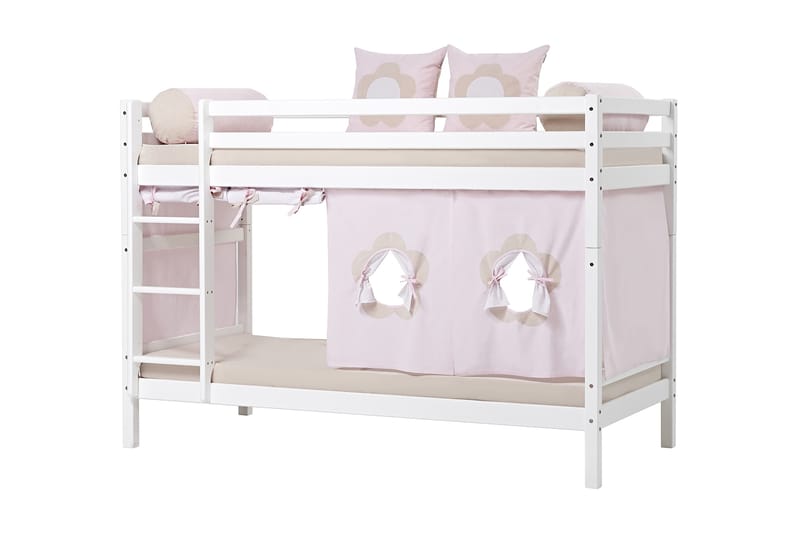 Hoppekids Putesett Fairytale Flower - Lyserosa - Tekstiler - Barnetekstiler - Pyntepute barn