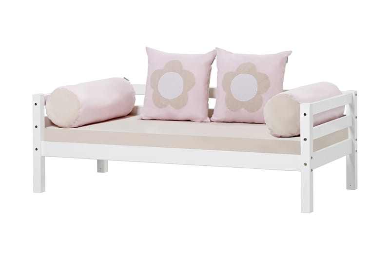 Hoppekids Putesett Fairytale Flower - Lyserosa - Tekstiler - Barnetekstiler - Pyntepute barn