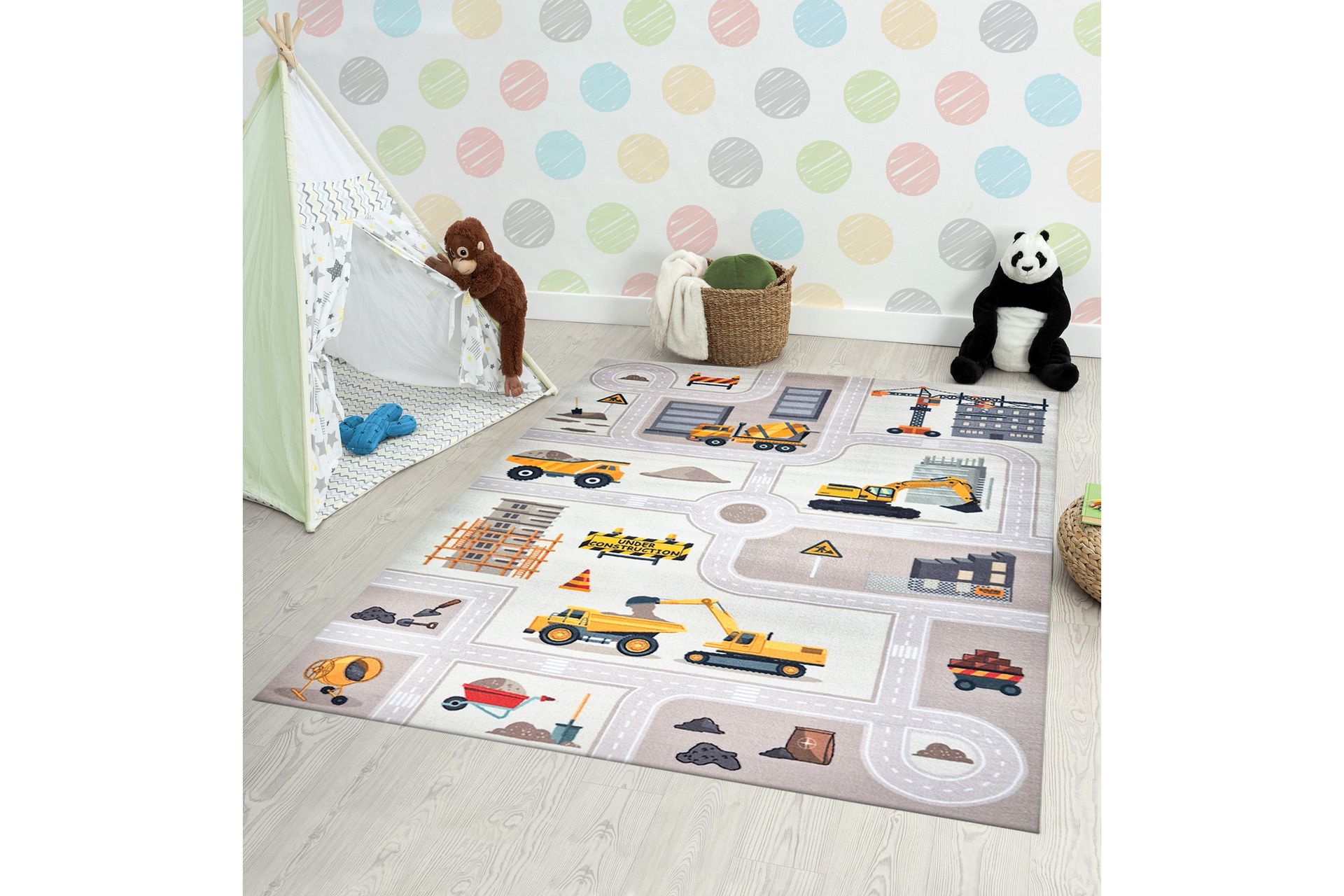 Rajender Barnteppe 120x160 cm Rektangulært - Lin - Tekstiler - Barnetekstiler - Barnetepper