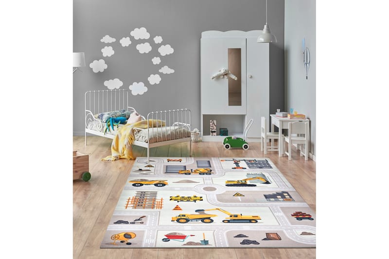 Rajender Barnteppe 140x200 cm Rektangulært - Lin - Tekstiler - Barnetekstiler - Barnetepper