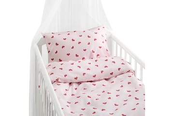 Dynetrekksett til Sprinkelseng 2-Delers Hjärttrud