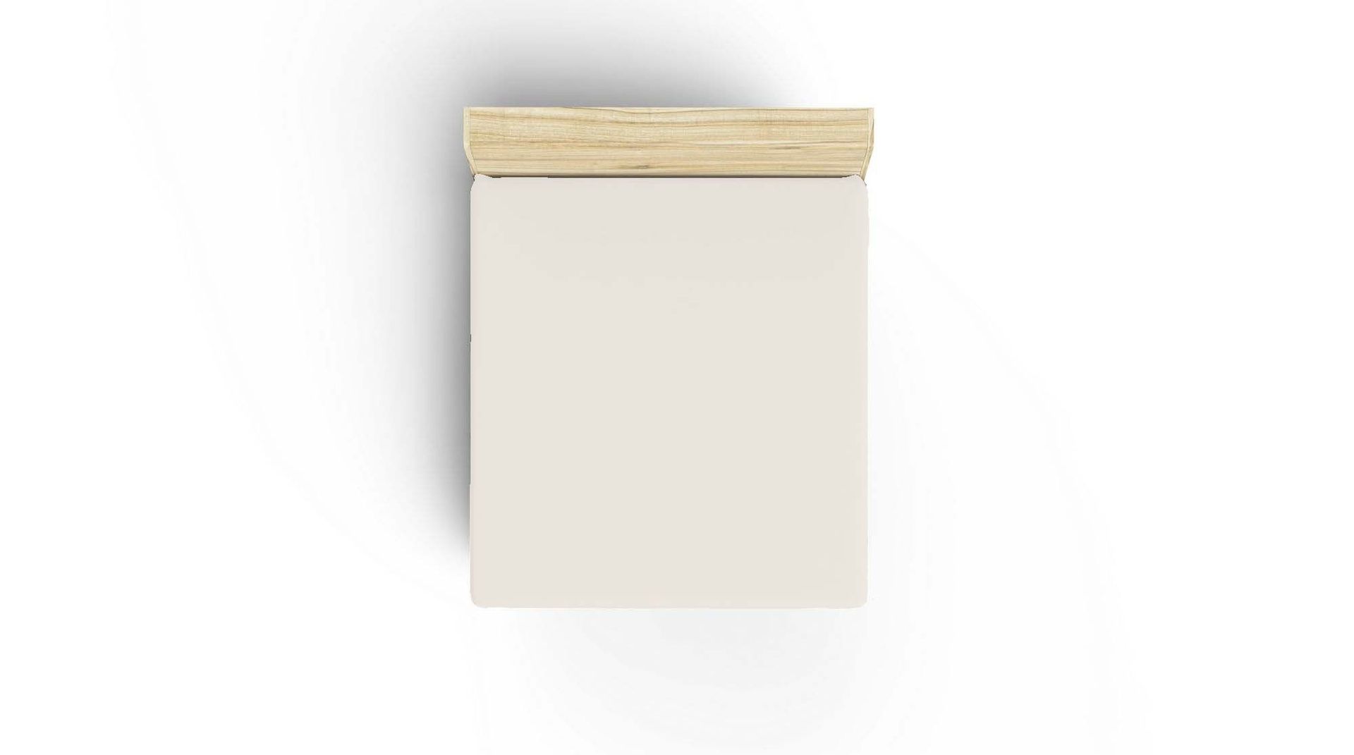 Cream formsyd laken 140x190 cm - Krem