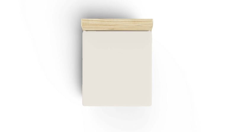 Cream formsyd laken 140x200 cm, Krem