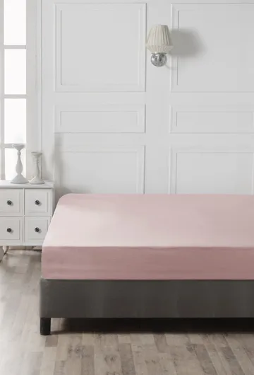 Faylor formsyd laken 140x190 cm - Gammelrosa - Tekstiler - Barnetekstiler - Sengetøy til barn - Sprinkelseng sengetøy - Laken sprinkelseng