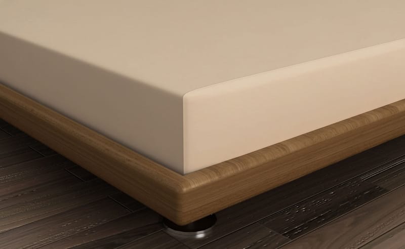 Kiyohiko formsyd laken 140x190 cm - Beige - Tekstiler - Barnetekstiler - Sengetøy til barn - Sprinkelseng sengetøy - Laken sprinkelseng