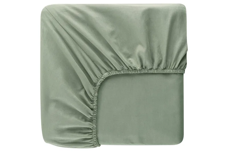 Laken med strikk Borganäs of Sweden, 160 x 200 cm, Grønn