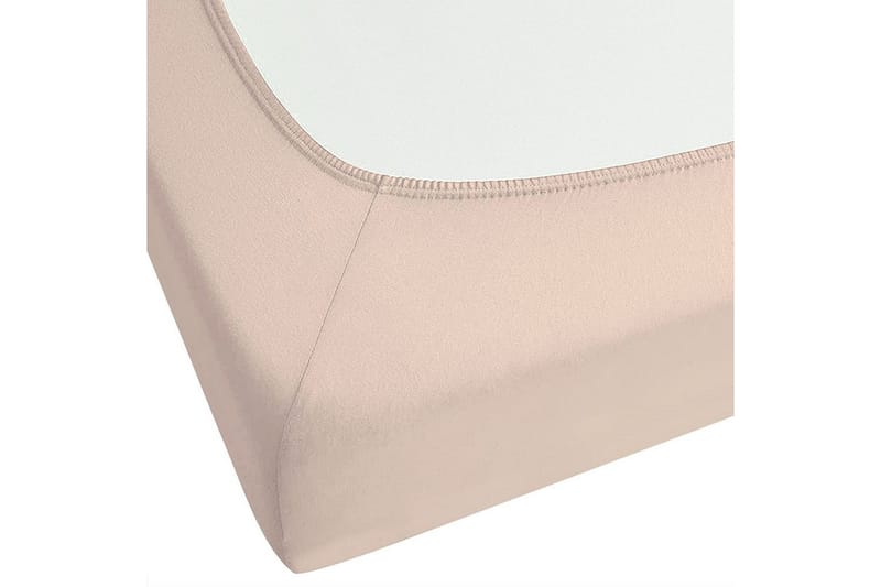 Laken med strikk Hofuf Beige, 140x200 cm - Beige, 140x200 cm - Tekstiler - Sengetøy - Laken - Dra på laken