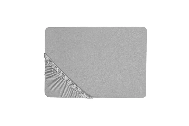 Laken med strikk Hofuf Grå, 90x200 cm, Grå, 90x200 cm