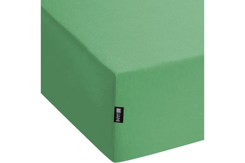 Laken med strikk Janbu Grønn, 200x200 cm - Grønn, 200x200 cm - Tekstiler - Sengetøy - Laken - Dra på laken