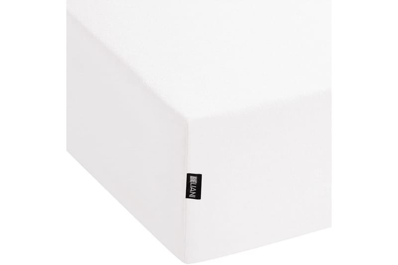 Laken med strikk Janbu Hvit, 160x200 cm - Hvit, 160x200 cm - Tekstiler - Sengetøy - Laken - Dra på laken