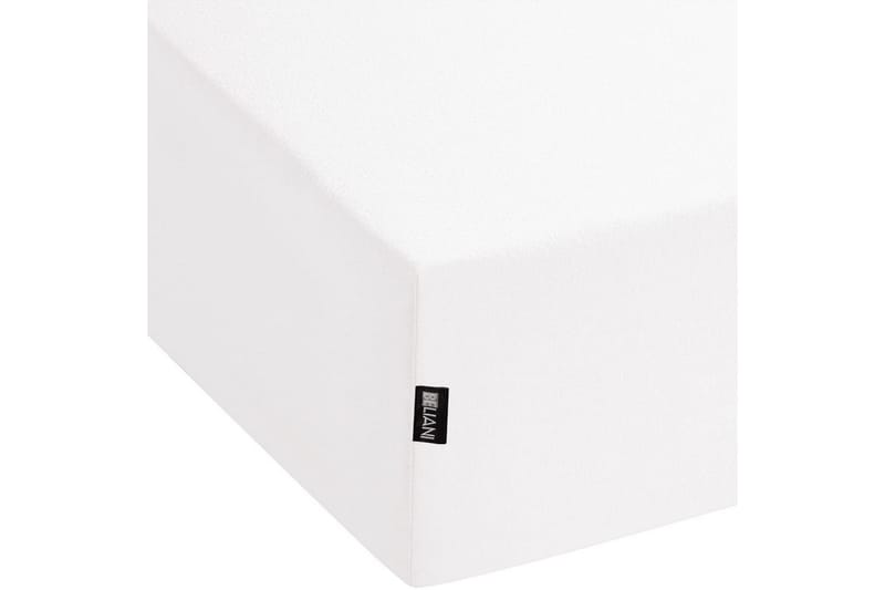 Laken med strikk Janbu Hvit, 90x200 cm - Hvit, 90x200 cm - Tekstiler - Sengetøy - Laken - Dra på laken