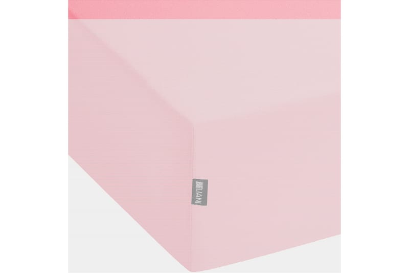 Laken med strikk Janbu Korall, 160x200 cm - Korall, 160x200 cm - Tekstiler - Sengetøy - Laken - Dra på laken
