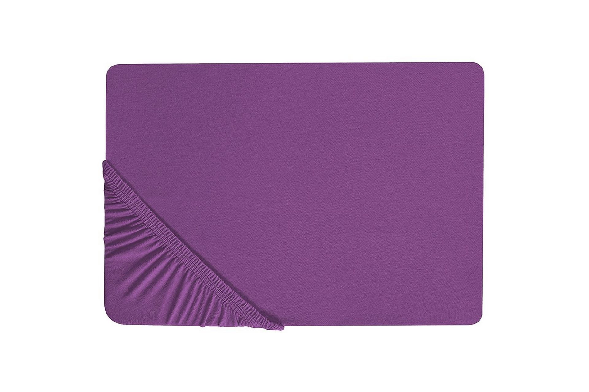 Laken med strikk Janbu Lilla, 160x200 cm - Lilla, 160x200 cm - Tekstiler - Sengetøy - Laken - Dra på laken
