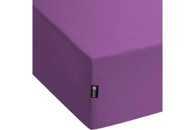Laken med strikk Janbu Lilla, 200x200 cm - Lilla, 200x200 cm - Tekstiler - Sengetøy - Laken - Dra på laken