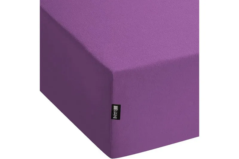 Laken med strikk Janbu Lilla, 90x200 cm - Lilla, 90x200 cm - Tekstiler - Sengetøy - Laken - Dra på laken