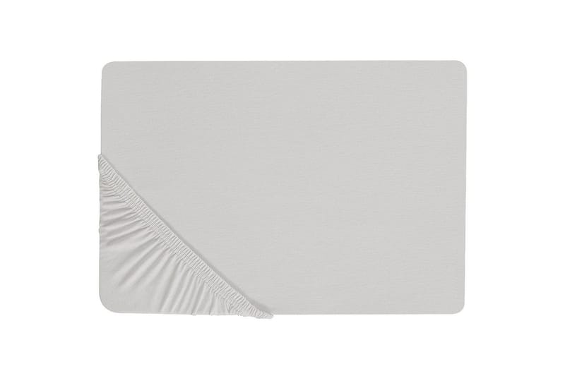 Laken med strikk Janbu Lys grå, 160x200 cm - Lys grå, 160x200 cm - Tekstiler - Sengetøy - Laken - Dra på laken