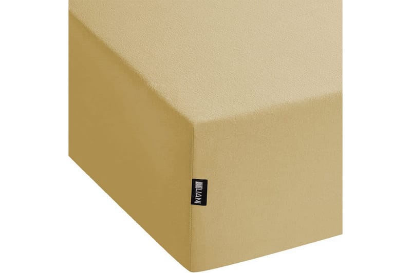 Laken med strikk Janbu Oliven grønn, 180x200 cm - Oliven grønn, 180x200 cm - Tekstiler - Barnetekstiler - Sengetøy til barn - Sprinkelseng sengetøy - Laken sprinkelseng