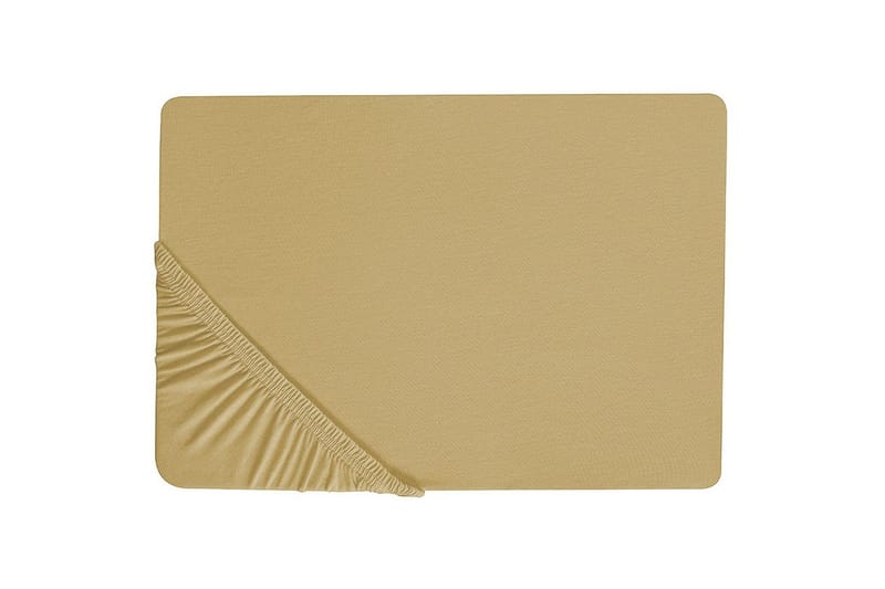 Laken med strikk Janbu Oliven grønn, 200x200 cm - Oliven grønn, 200x200 cm - Tekstiler - Barnetekstiler - Sengetøy til barn - Sprinkelseng sengetøy - Laken sprinkelseng