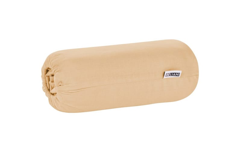 Laken med strikk Janbu Sandbeige, 200x200 cm - Sandbeige, 200x200 cm - Tekstiler - Sengetøy - Laken - Dra på laken