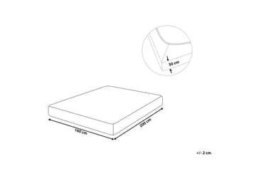 Laken med strikk Janbu Sennepsgul, 160x200 cm - Sennepsgul, 160x200 cm - Tekstiler - Barnetekstiler - Sengetøy til barn - Sprinkelseng sengetøy - Laken sprinkelseng
