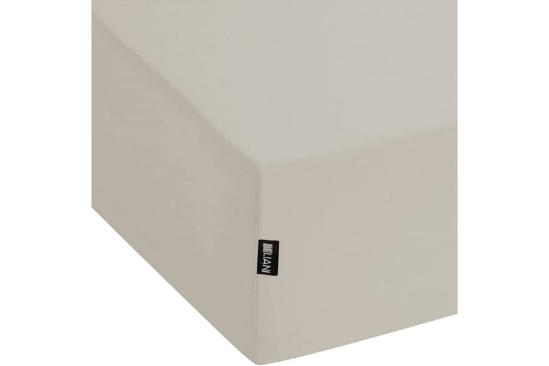 Laken med strikk Janbu Taupe, 140x200 cm - Taupe, 140x200 cm - Tekstiler - Sengetøy - Laken - Dra på laken