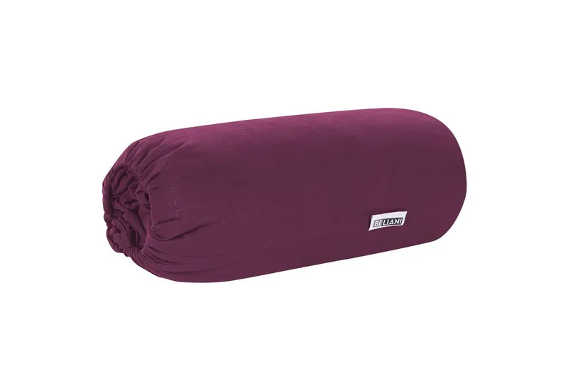 Laken med strikk Janbu Vinrød, 140x200 cm - Vinrød, 140x200 cm - Tekstiler - Barnetekstiler - Sengetøy til barn - Sprinkelseng sengetøy - Laken sprinkelseng