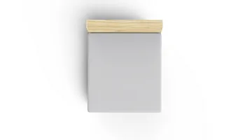 Lorysen formsyd laken 140x200 cm - Grå - Tekstiler - Barnetekstiler - Sengetøy til barn - Sprinkelseng sengetøy - Laken sprinkelseng